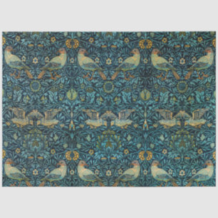 William Morris Birds & Floral Pattern Tissuepapier
