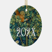 William Morris Birds in a Tree Keramisch Ornament (Rechts)