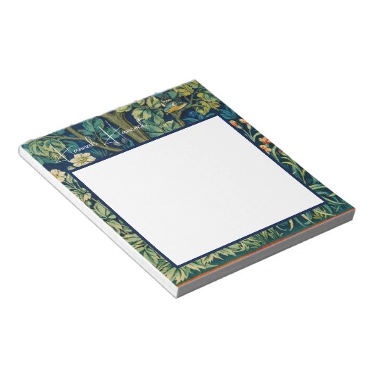 William Morris Birds in a Tree Notitieblok (Schuin)