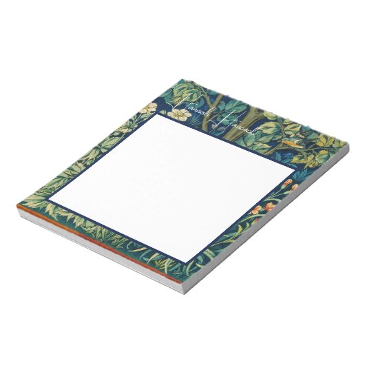 William Morris Birds in a Tree Notitieblok (Linkerzijde)