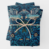 William Morris Birds Inpakpapier Vel (In situ)