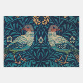William Morris Birds, Kerstmis Inpakpapier Vel (Voorkant)