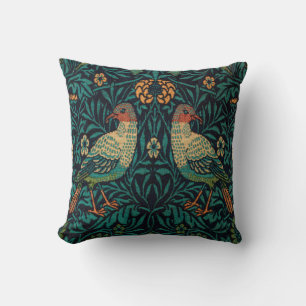 William Morris "Birds" Kussen
