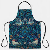 William Morris Birds Schort (Voorkant)