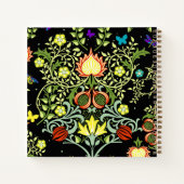 William Morris Birthday Party Guest Book Notitieboek (Achterkant)