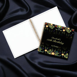 William Morris Birthday Party Guest Book Notitieboek