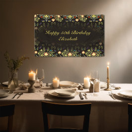 William Morris Birthday Party Spandoek