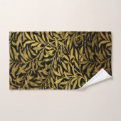 William Morris Black en Gold Willow Bough Bad Handdoek (Handdoek)