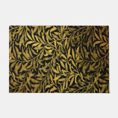 William Morris Black en Gold Willow Bough Deurmat (Voorkant)