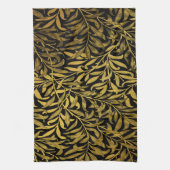 William Morris Black en Gold Willow Bough Theedoek (Verticaal)