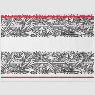 William Morris BLACK EN WHITE DESIGN TISSUE PAPER Tissuepapier
