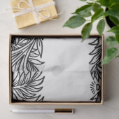William Morris BLACK EN WHITE DESIGN TISSUE PAPER Tissuepapier (Geschenk)