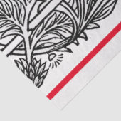 William Morris BLACK EN WHITE DESIGN TISSUE PAPER Tissuepapier (Detail)