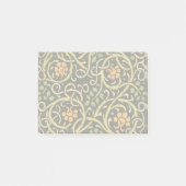 William Morris Black Floral Art Print Design Post-it® Notes (Voorkant)