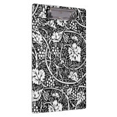 William Morris Black White Grape Vine Klembord (Rechts)