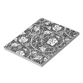 William Morris Black White Grape Vine Notitieblok (Linkerzijde)