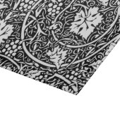 William Morris Black White Grape Vine Snijplank (Hoek)