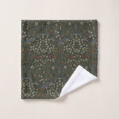William Morris  Blackthorn Bloempatroon Bad Handdoek (Wasdoekje)