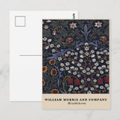 William Morris Blackthorn Briefkaart (Voorkant / Achterkant)