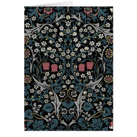 William Morris Blackthorn Floral Art (Voorkant)