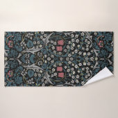 William Morris Blackthorn Floral Art Badhanddoek (Badhanddoek)