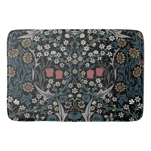 William Morris Blackthorn Floral Art Badmat (Voorkant)