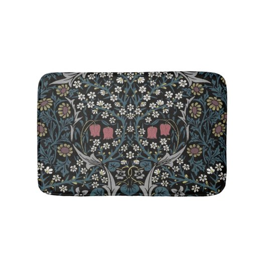 William Morris Blackthorn Floral Art Badmat (Voorkant)
