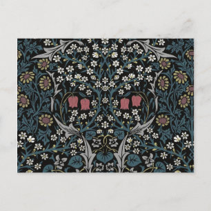 William Morris Blackthorn Floral Art Briefkaart