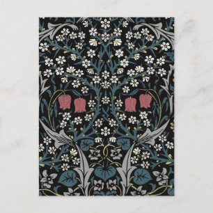 William Morris Blackthorn Floral Art Briefkaart