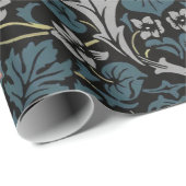 William Morris Blackthorn Floral Art Cadeaupapier (Rol Hoek)