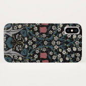 William Morris Blackthorn Floral Art Case-Mate iPhone Case (Achterkant (horizontaal))