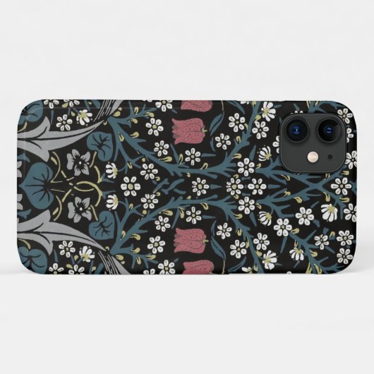 William Morris Blackthorn Floral Art Case-Mate iPhone Case (Achterkant (horizontaal))