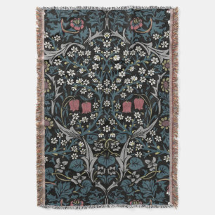 William Morris Blackthorn Floral Art Deken