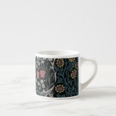 William Morris Blackthorn Floral Art Espresso Kop (Rechts)