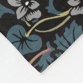 William Morris Blackthorn Floral Art Fleece Deken (Hoek)