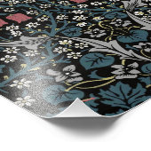 William Morris Blackthorn Floral Art Foto Afdruk (Hoek)