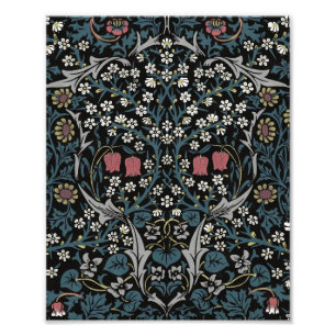 William Morris Blackthorn Floral Art Foto Afdruk