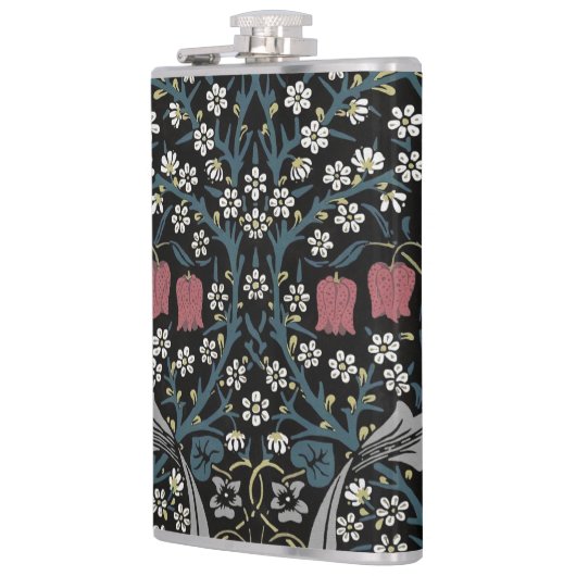 William Morris Blackthorn Floral Art Heupfles (Links)