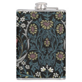 William Morris Blackthorn Floral Art Heupfles (Achterkant)