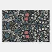 William Morris Blackthorn Floral Art Inpakpapier Vel (Voorkant)
