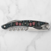 William Morris Blackthorn Floral Art Kurkentrekker (Achterkant)