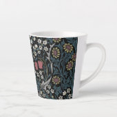William Morris Blackthorn Floral Art Latte Mok (Rechts)