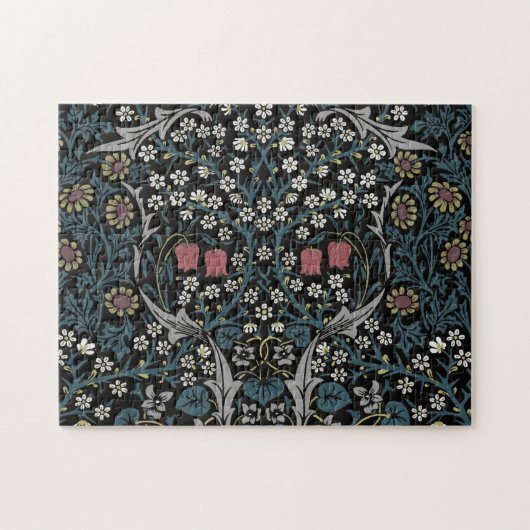 William Morris Blackthorn Floral Art Legpuzzel (Horizontaal)