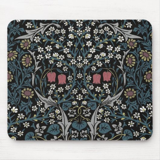 William Morris Blackthorn Floral Art Muismat (Voorkant)