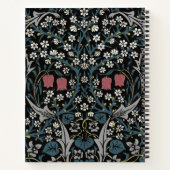 William Morris Blackthorn Floral Art Notitieboek (Achterkant)