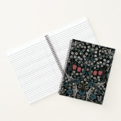 William Morris Blackthorn Floral Art Notitieboek (Binnen)