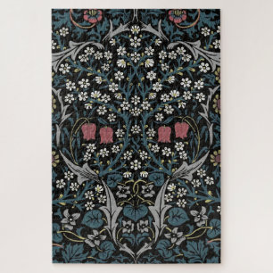 William Morris Blackthorn Floral Art Nouveau Hand- Legpuzzel