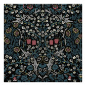 William Morris Blackthorn Floral Art Perfect Poster (Voorkant)