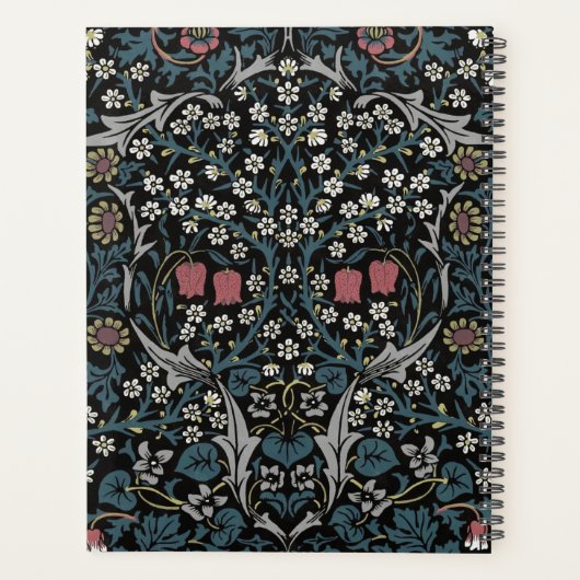 William Morris Blackthorn Floral Art Planner (Achterkant)