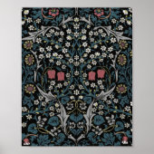 William Morris Blackthorn Floral Art Poster (Voorkant)